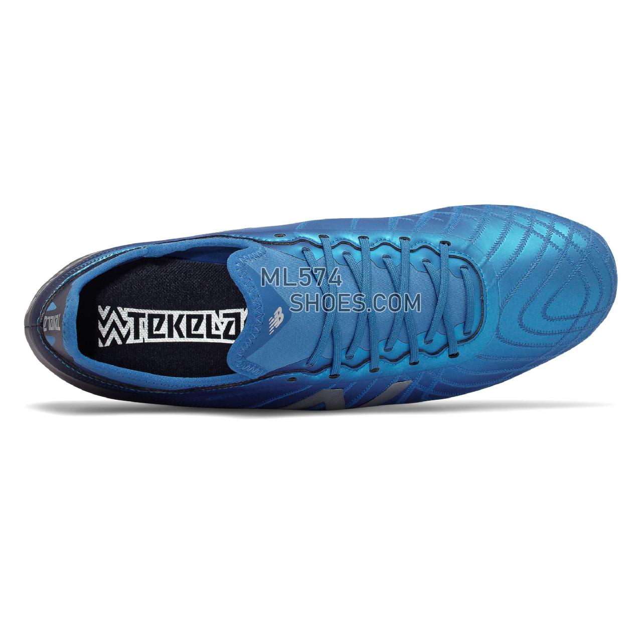 New Balance Tekela v2 Magia FG - Men's Soccer - Vision Blue with Neo Classic Blue and Team Navy - MSTMFVC2