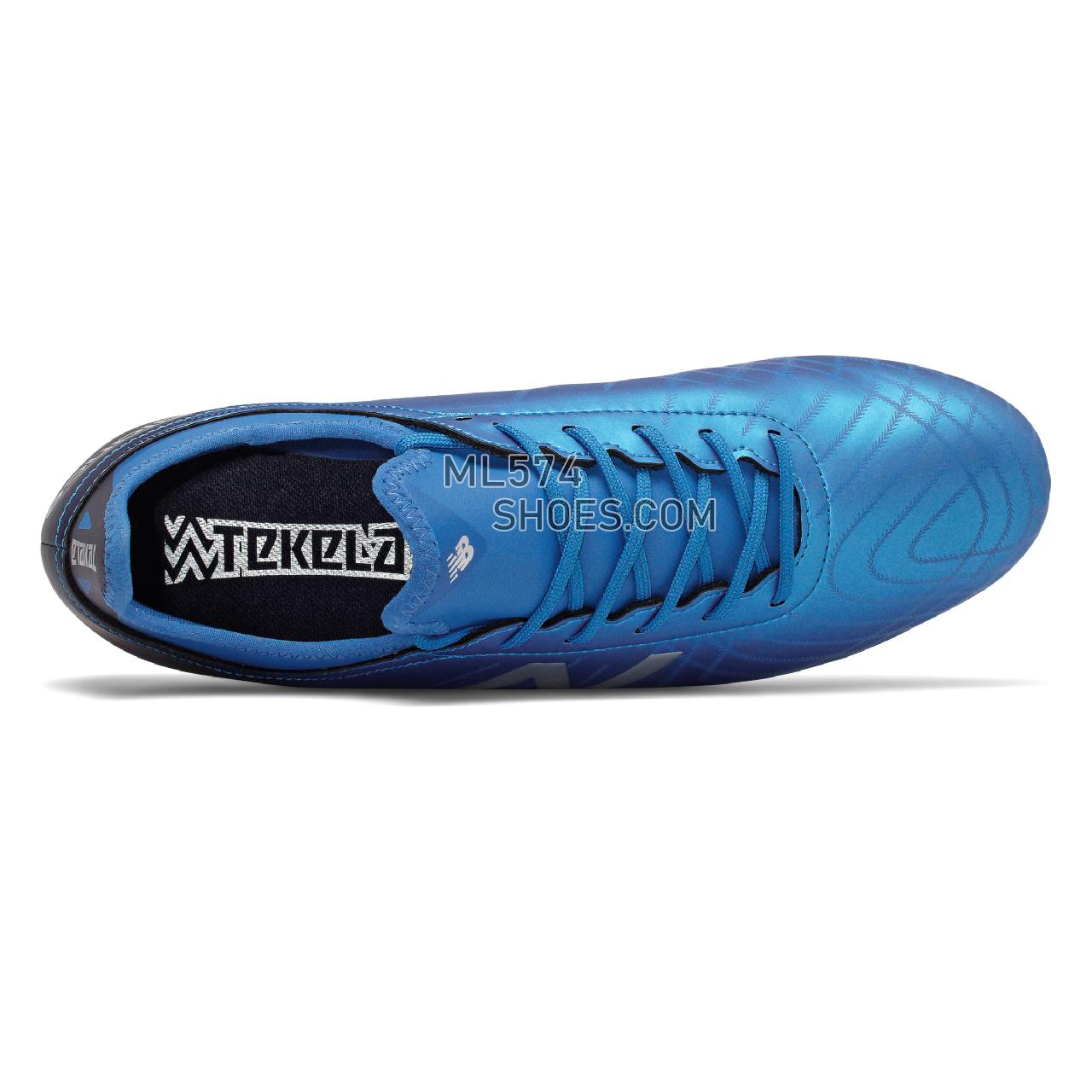 New Balance Tekela v2 Magique FG - Men's Soccer - Vision Blue with Neo Classic Blue and Team Navy - MSTTFVC2