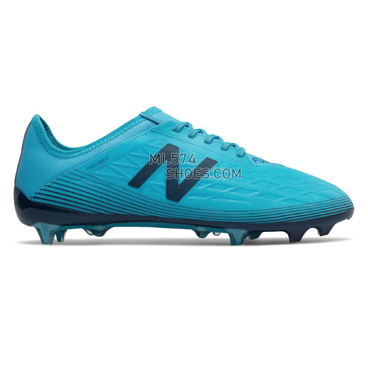 New Balance Furon v5 Destroy FG - Men's Soccer - Bayside with Supercell - MSFMFBS5