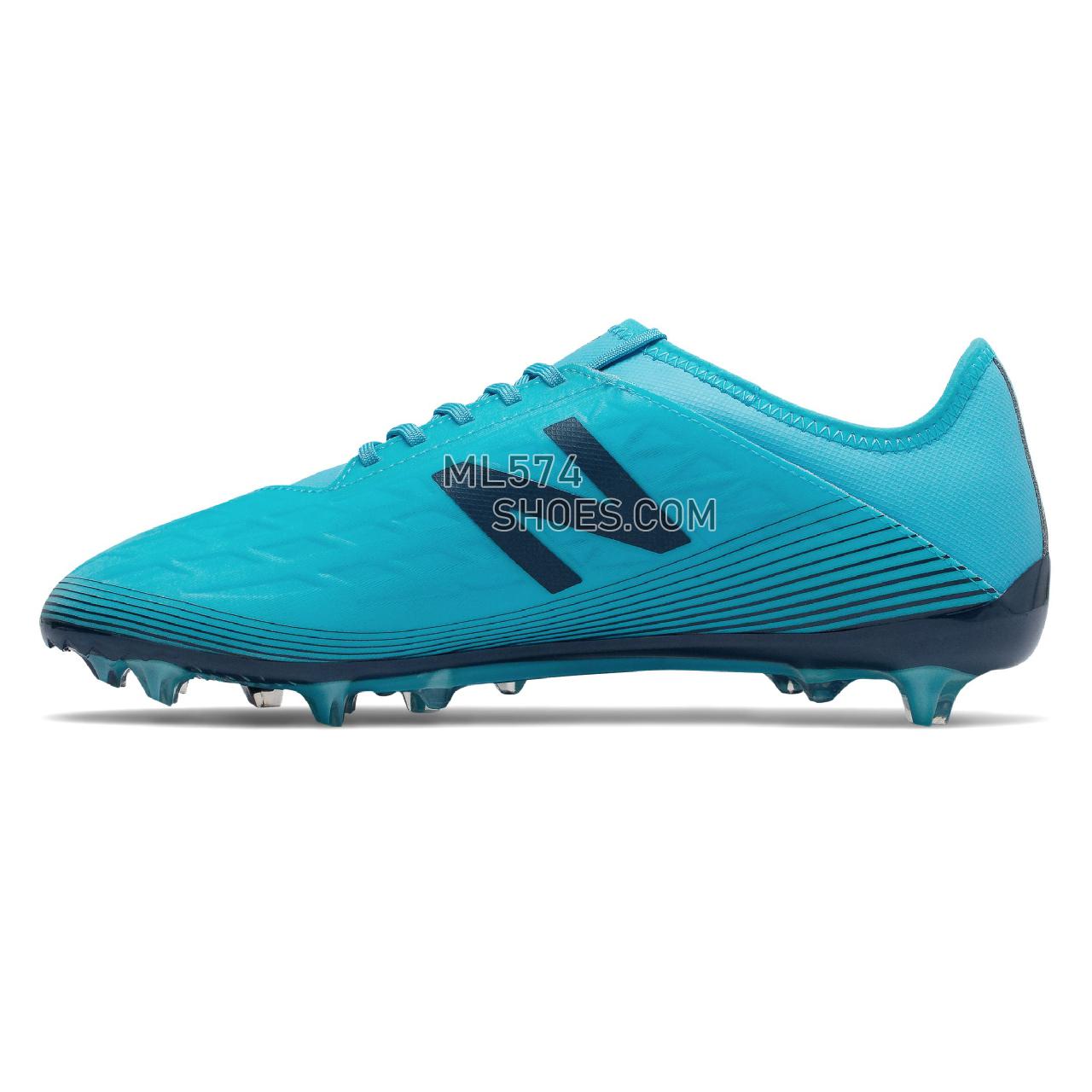 New Balance Furon v5 Destroy FG - Men's Soccer - Bayside with Supercell - MSFMFBS5