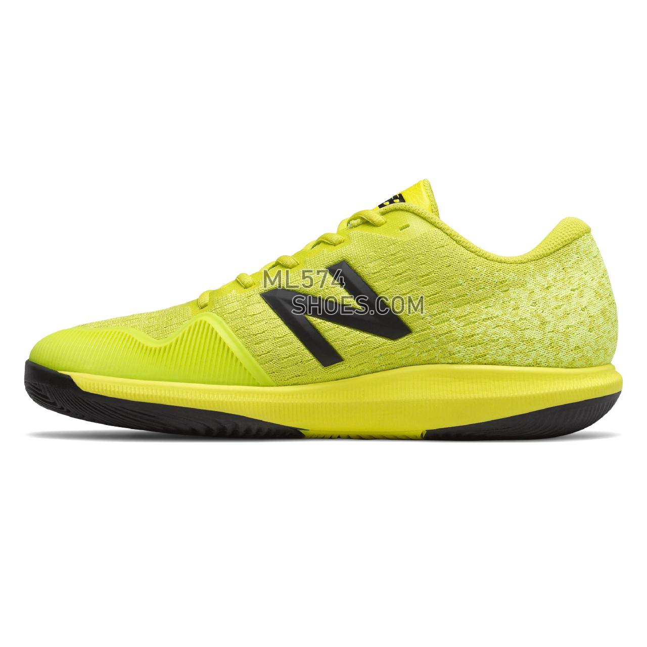 New Balance FuelCell 996v4 - Men's Tennis - Sulphur Yellow with Lemon Slush and Black - MCH996S4