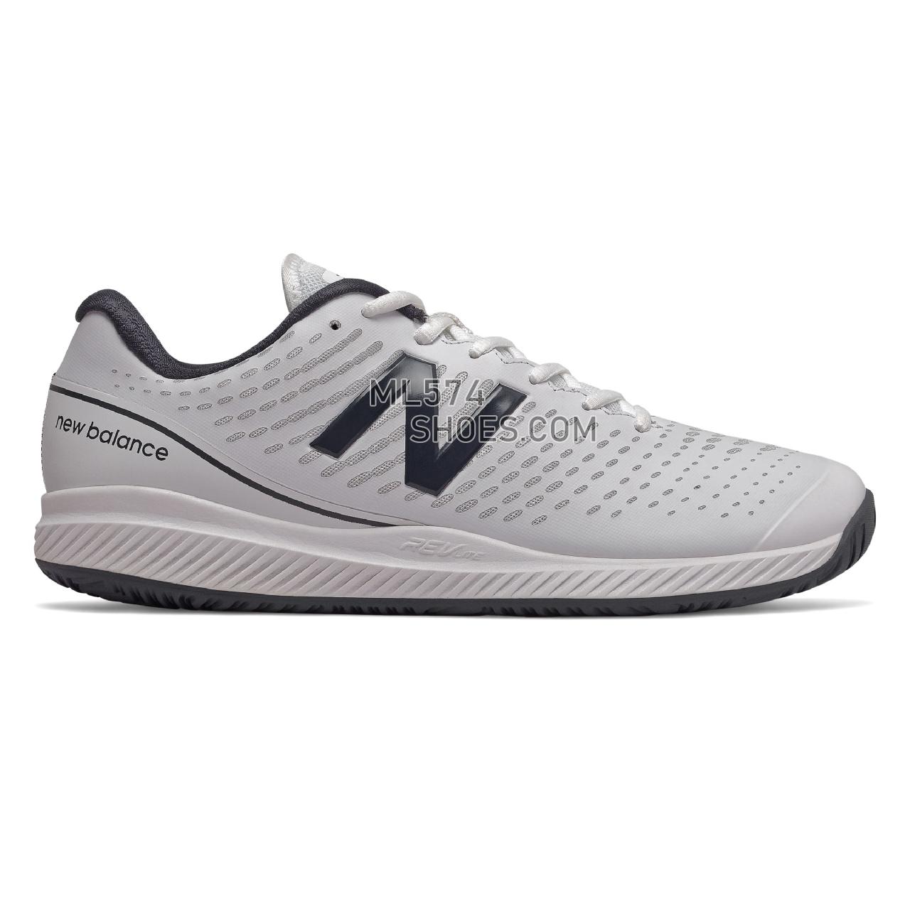New Balance 796v2 - Men's Tennis - White with Navy - MCH796N2