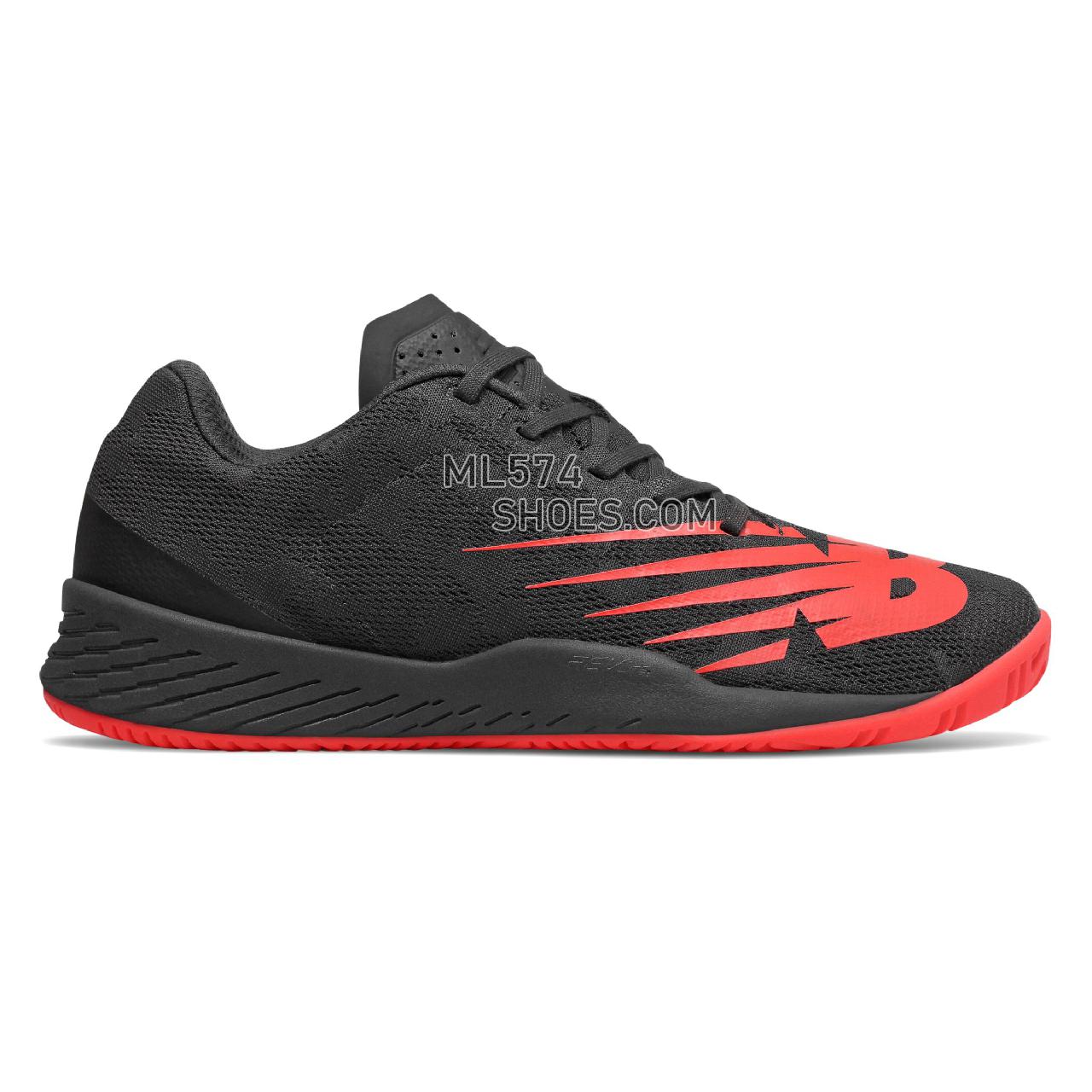 New Balance 896v3 - Men's Tennis - Black with Energy Red - MCH896R3