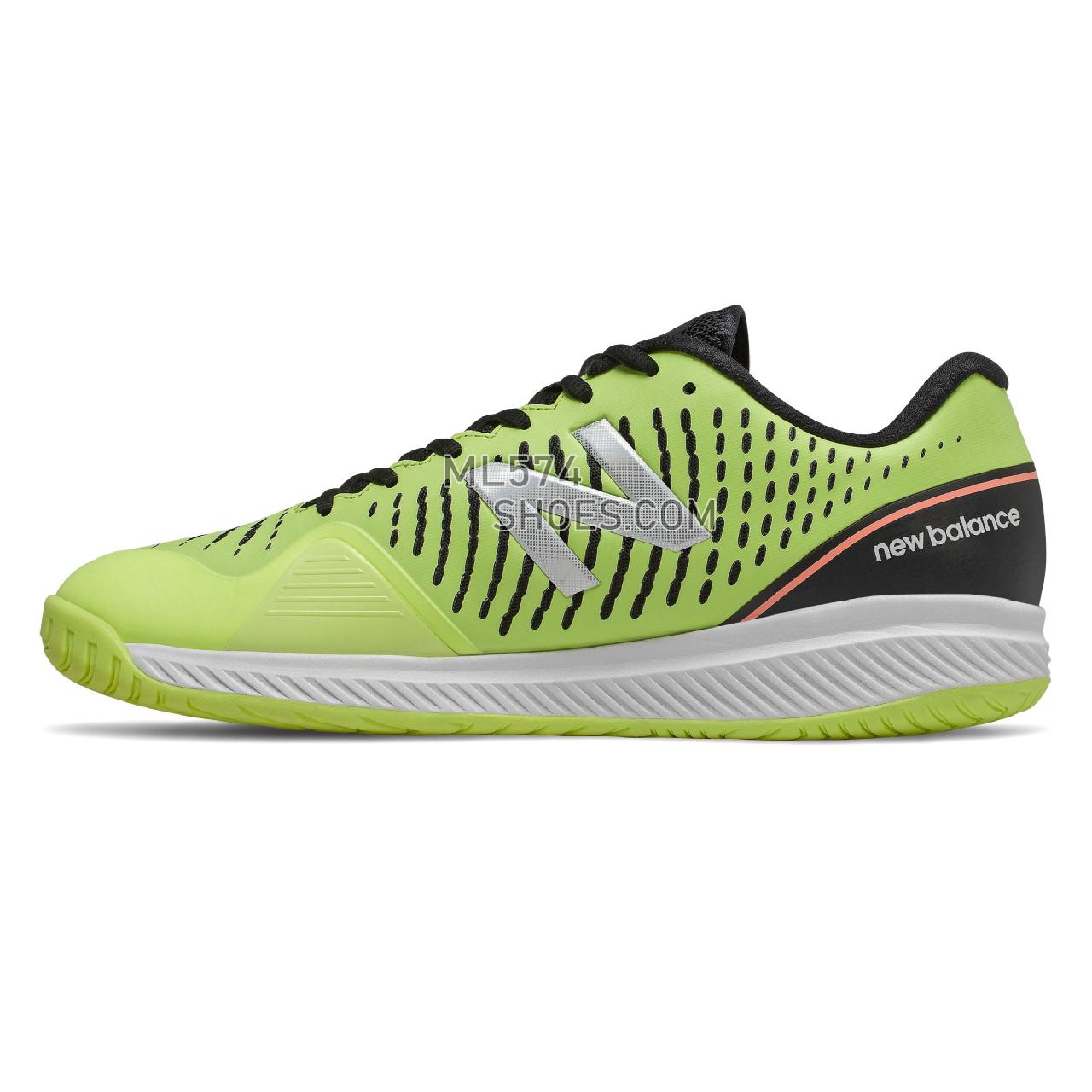 New Balance Padel 796v2 - Men's Tennis - Lemon Slush with Black and Ginger Pink - MCH796PD