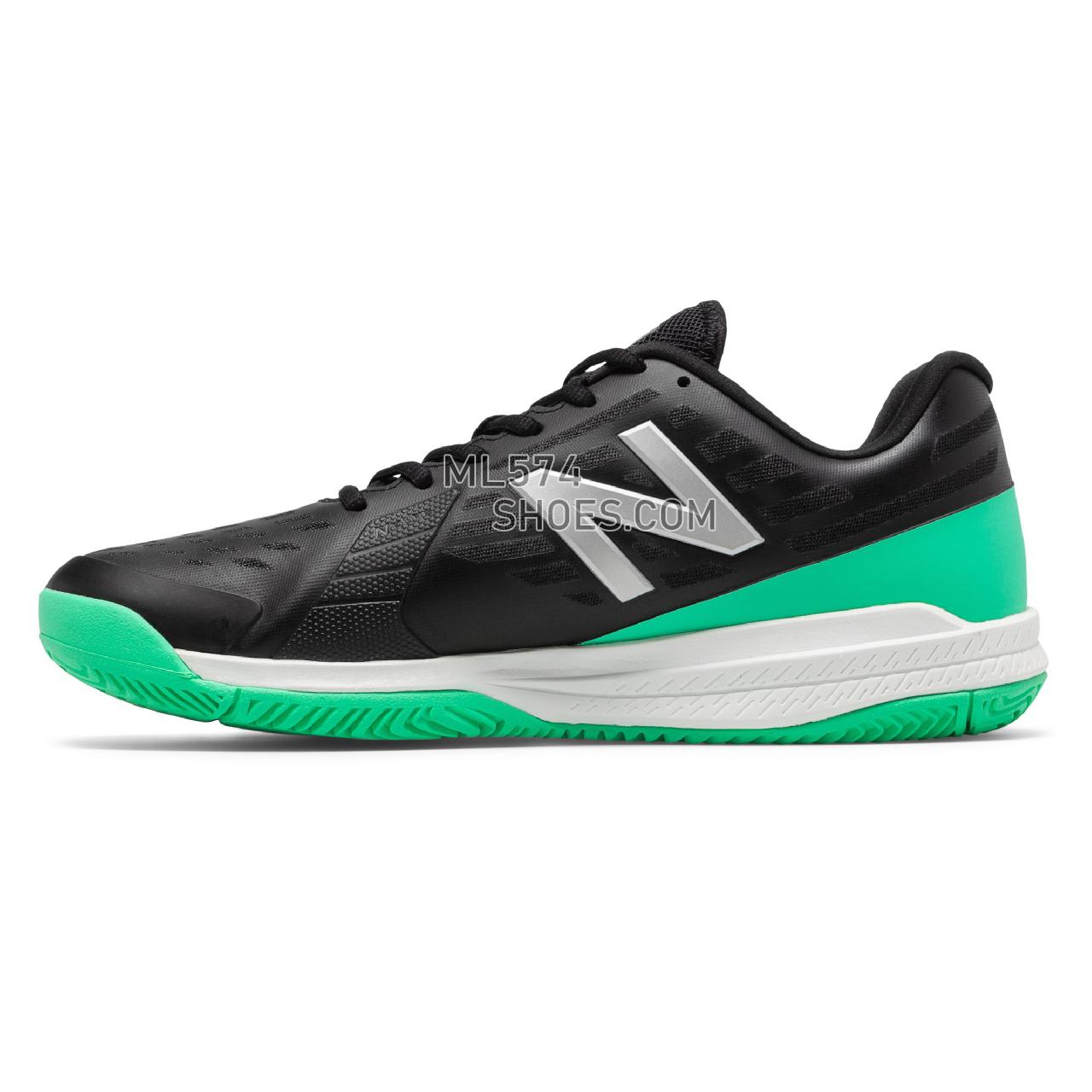 New Balance 796 - Men's Tennis - Black with Neon Emerald - MCH796PA