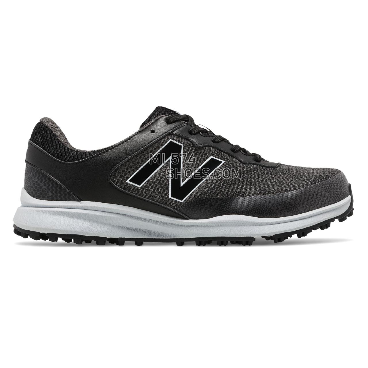 New Balance Breeze - Men's Golf - Black with Grey - NBG1801BG