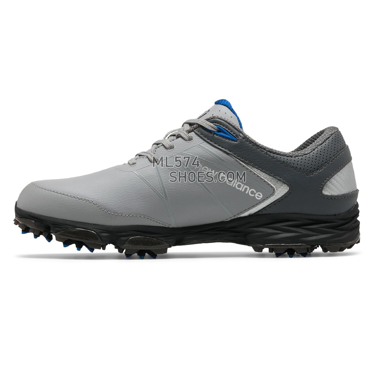 New Balance Striker - Men's Golf - Grey with Blue - NBG2005GB