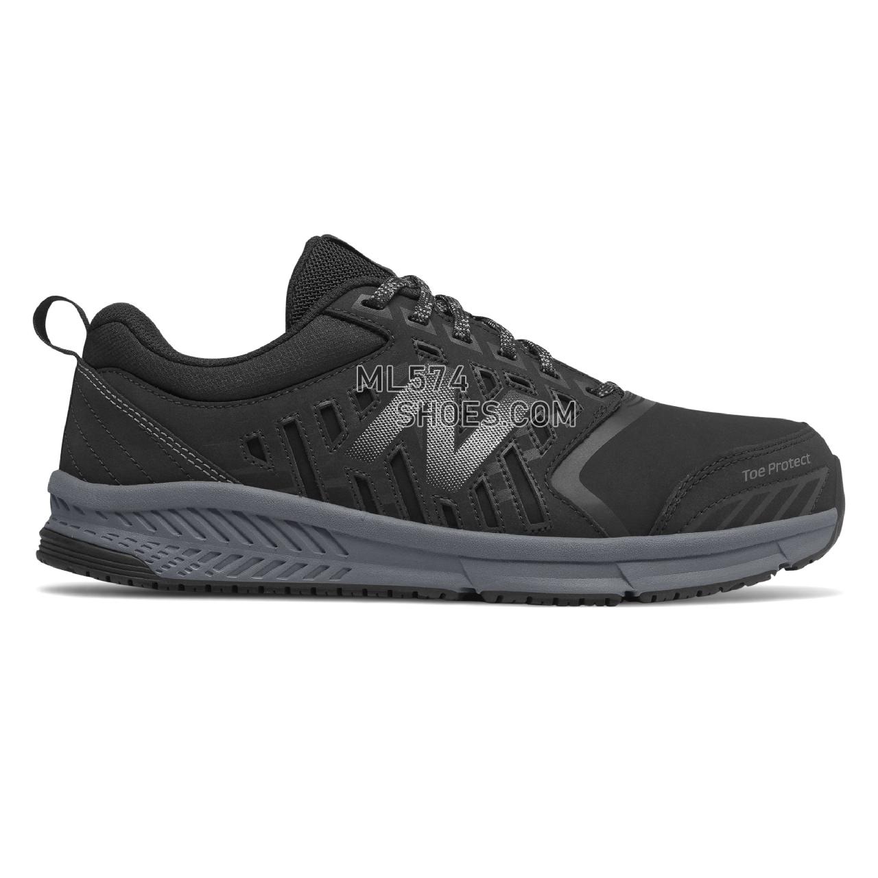 New Balance 412 Alloy Toe - Men's Sandals - Black with Silver - MID412B1