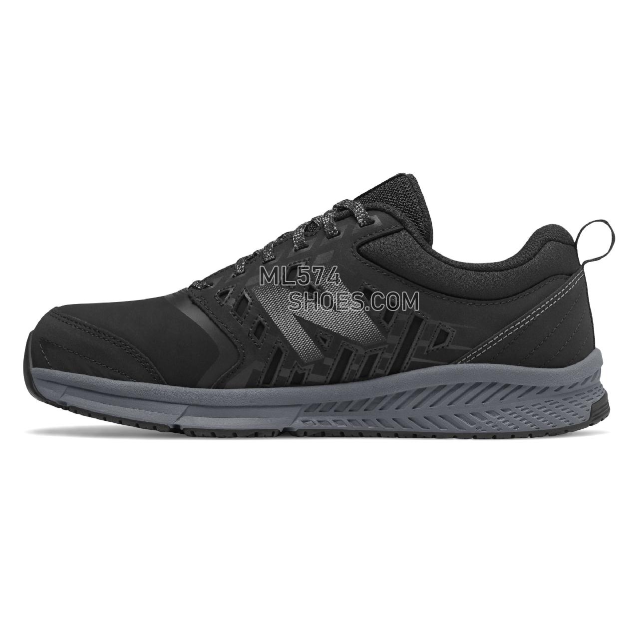 New Balance 412 Alloy Toe - Men's Sandals - Black with Silver - MID412B1