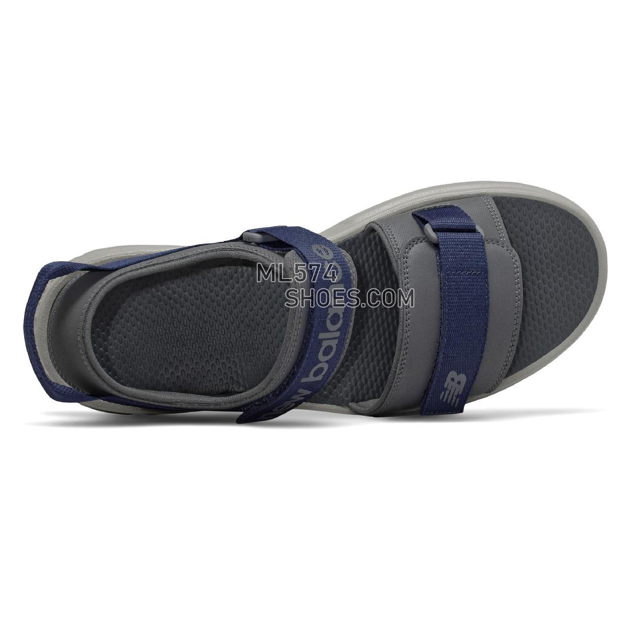 New Balance 250 - Men's Sandals - Magnet with Black - SUA250G1