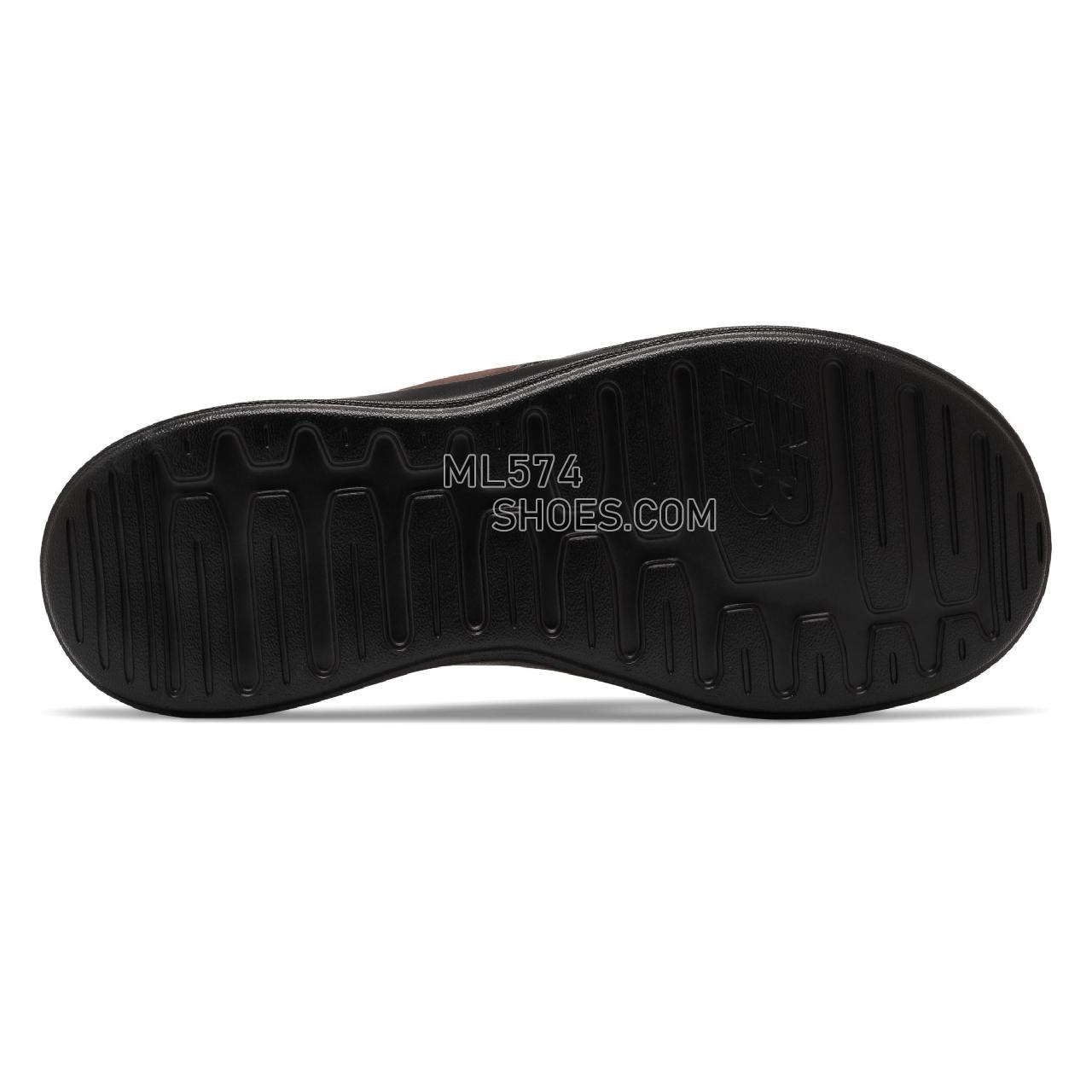 New Balance 340 - Men's Flip Flops - Brown with Black - SMT340B1