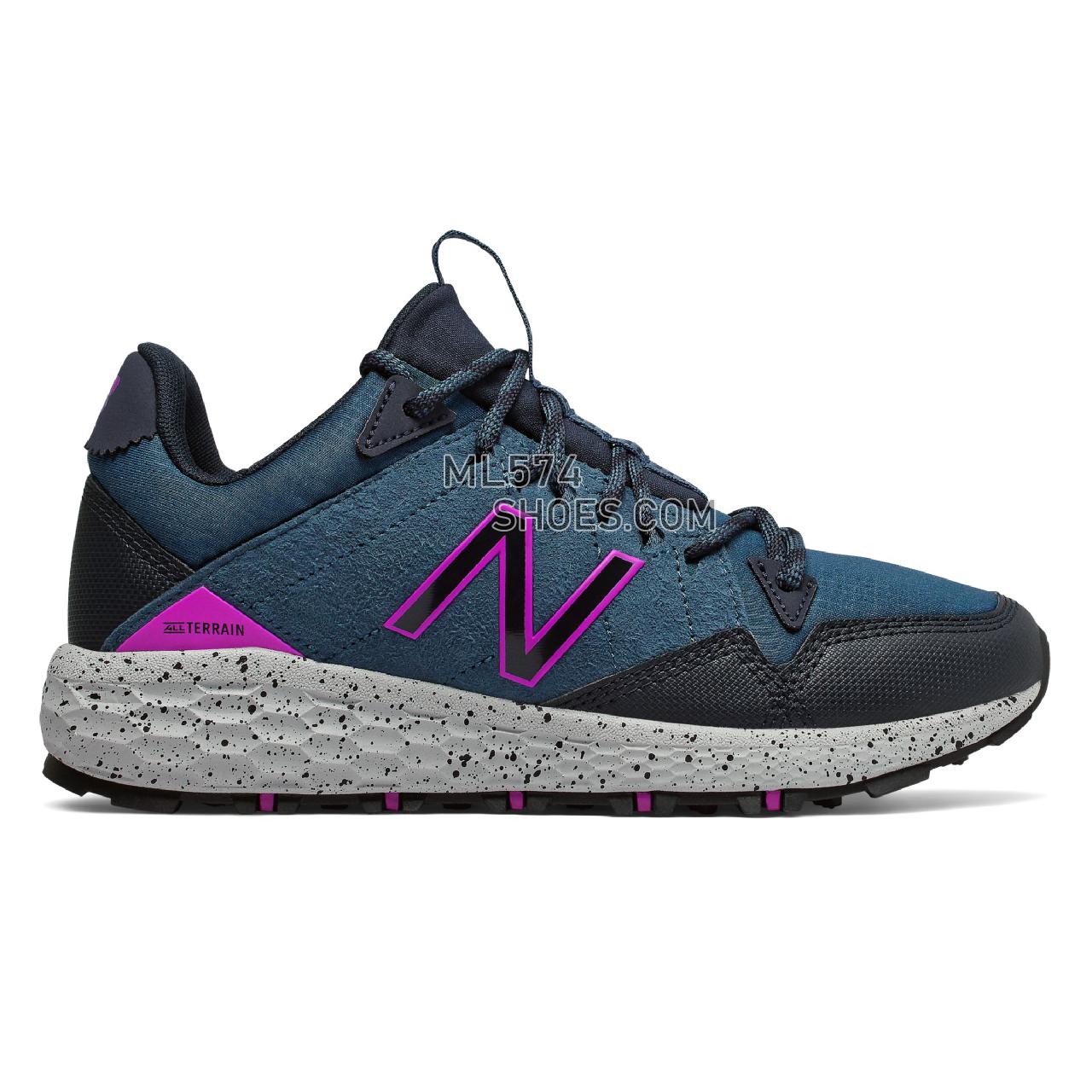 New Balance Fresh Foam Crag Trail - Women's Trail Running - Marblehead with North Sea and Eclipse - WTCRGLM1