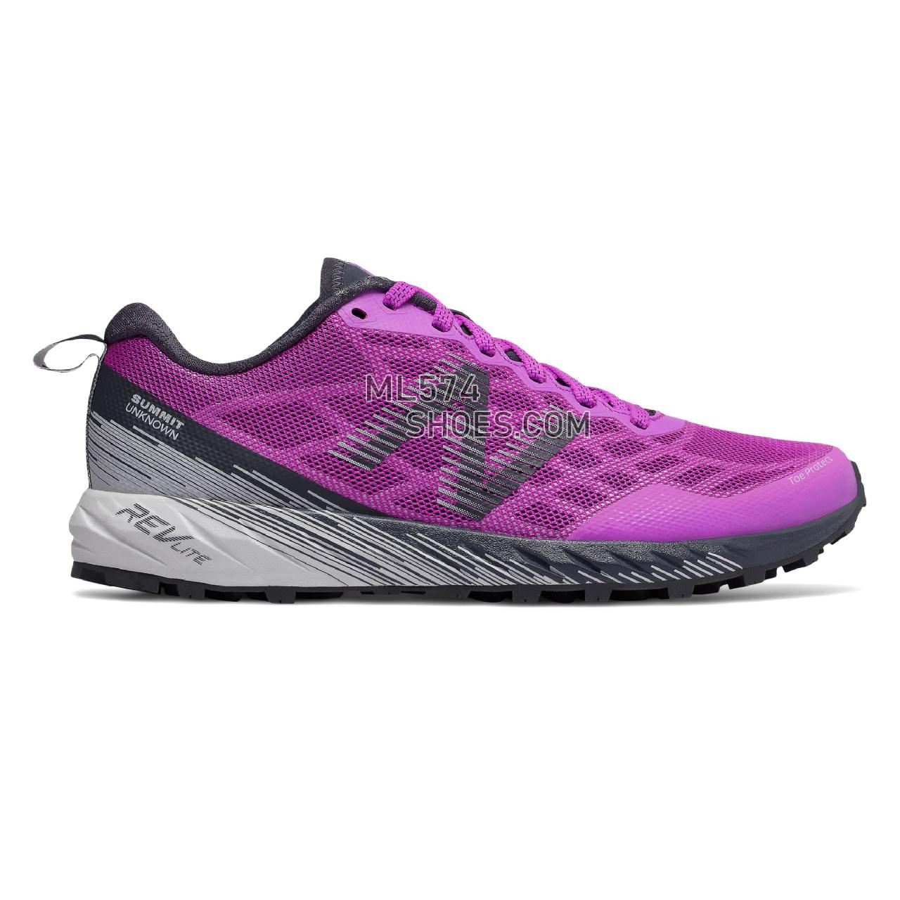 New Balance Summit Unknown - Women's Trail Running - Voltage Violet with Summer Fog - WTUNKNV