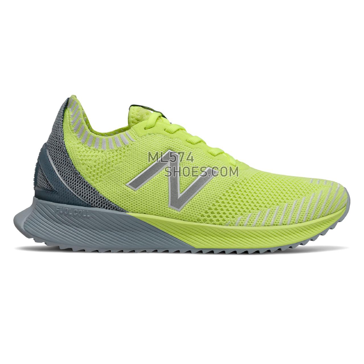 New Balance FuelCell Echo - Women's Neutral Running - Lemon Slush with Light Slate and Stone Blue - WFCECCL