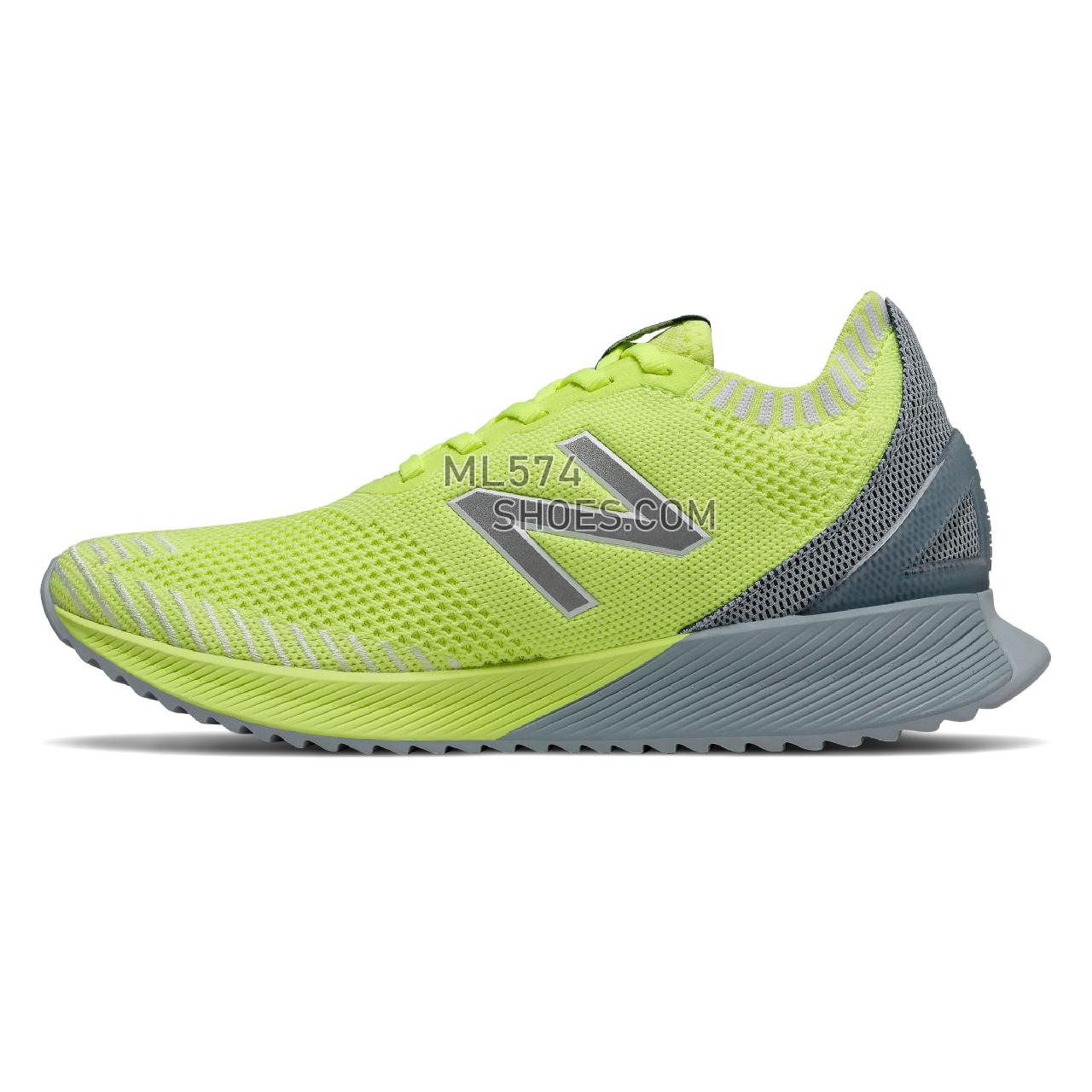 New Balance FuelCell Echo - Women's Neutral Running - Lemon Slush with Light Slate and Stone Blue - WFCECCL