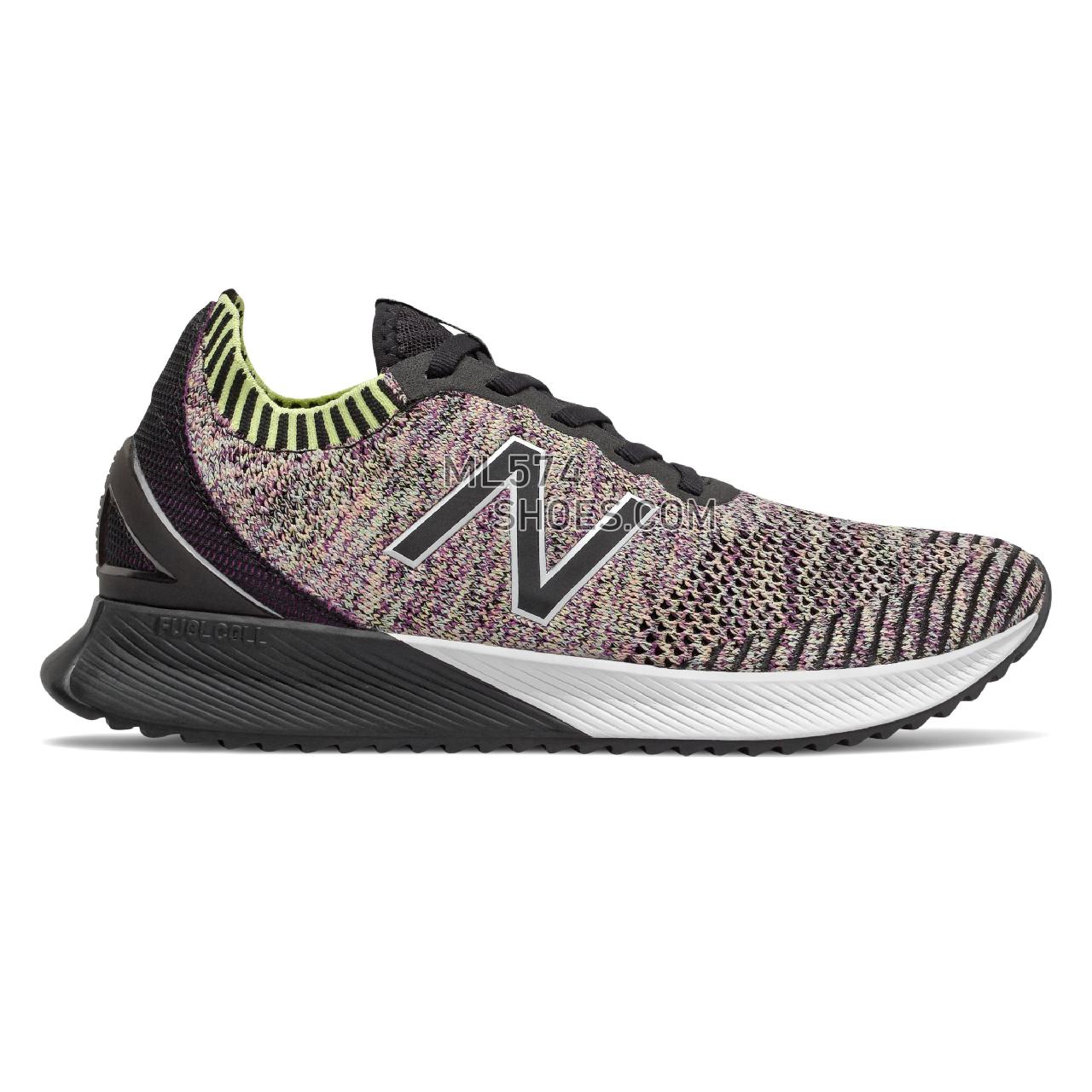 New Balance FuelCell Echo - Women's Neutral Running - Plum with Bali Blue and Ginger Pink - WFCECCM