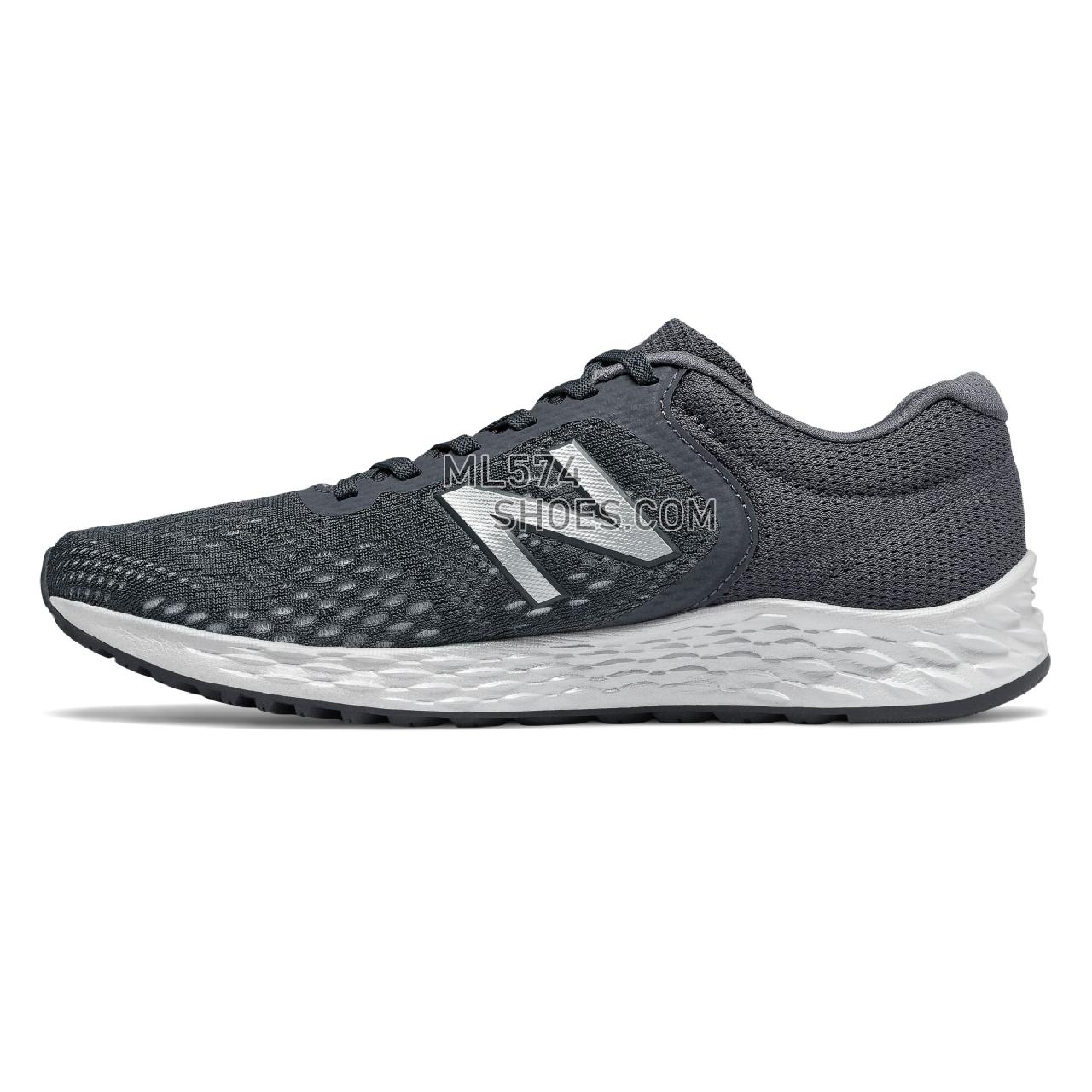 New Balance Fresh Foam Arishi v2 - Women's Neutral Running - Thunder with Light Aluminum and Silver Metallic - WARISLG2