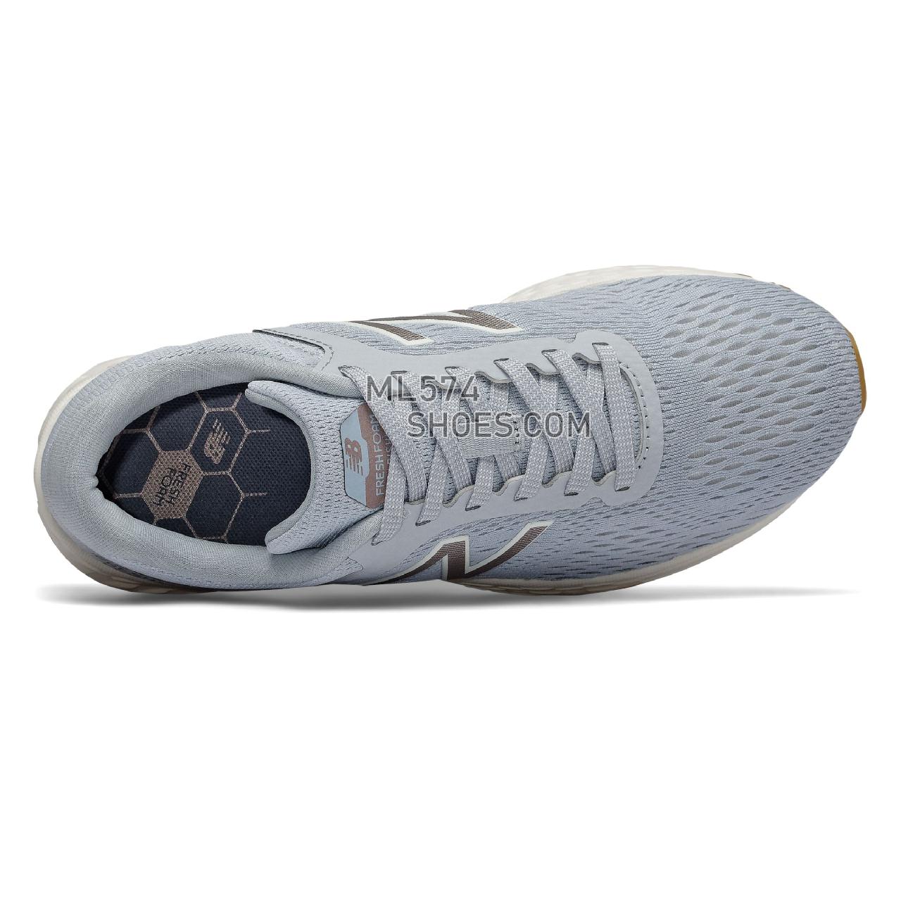 New Balance Fresh Foam Arishi v2 - Women's Neutral Running - Light Cyclone with Sea Salt and Champagne Metallic - WARISRG2