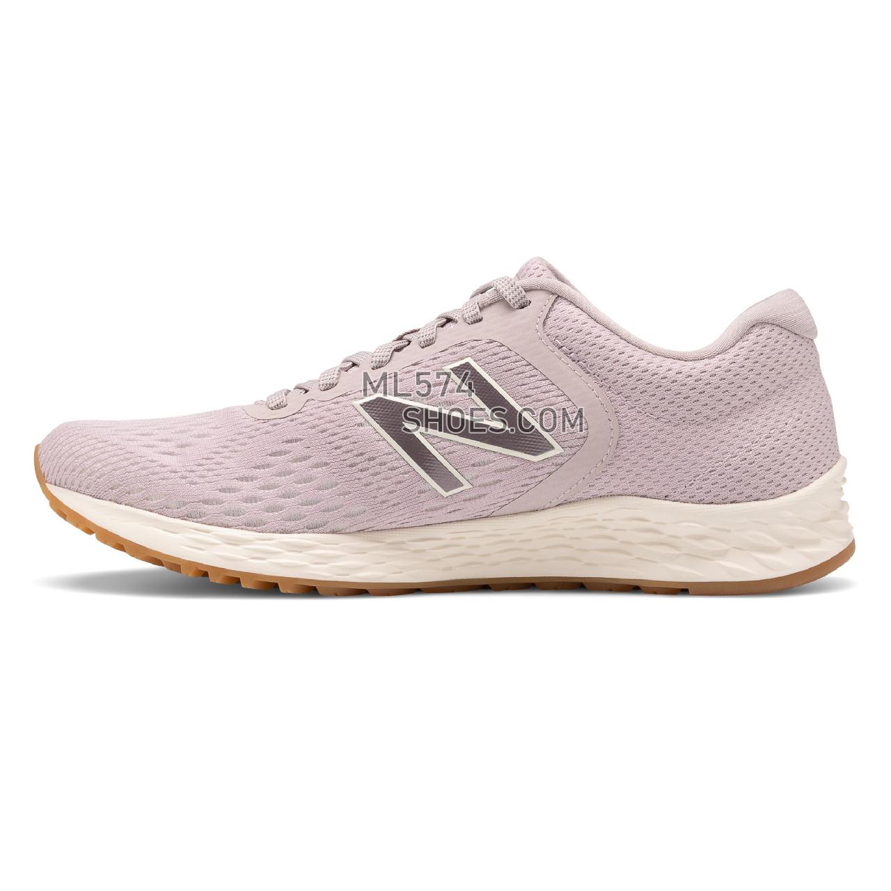 New Balance Fresh Foam Arishi v2 - Women's Neutral Running - Light Cashmere with Dark Cashmere Metallic and Sea Salt - WARISRP2