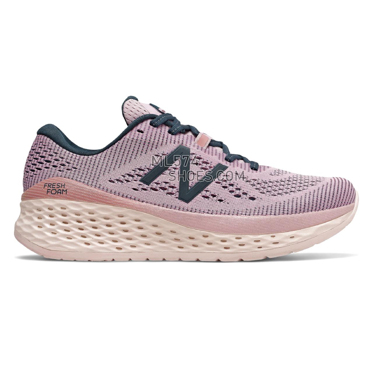 New Balance Fresh Foam More - Women's Neutral Running - Twilight Rose with Supercell and Oxygen Pink - WMORSO