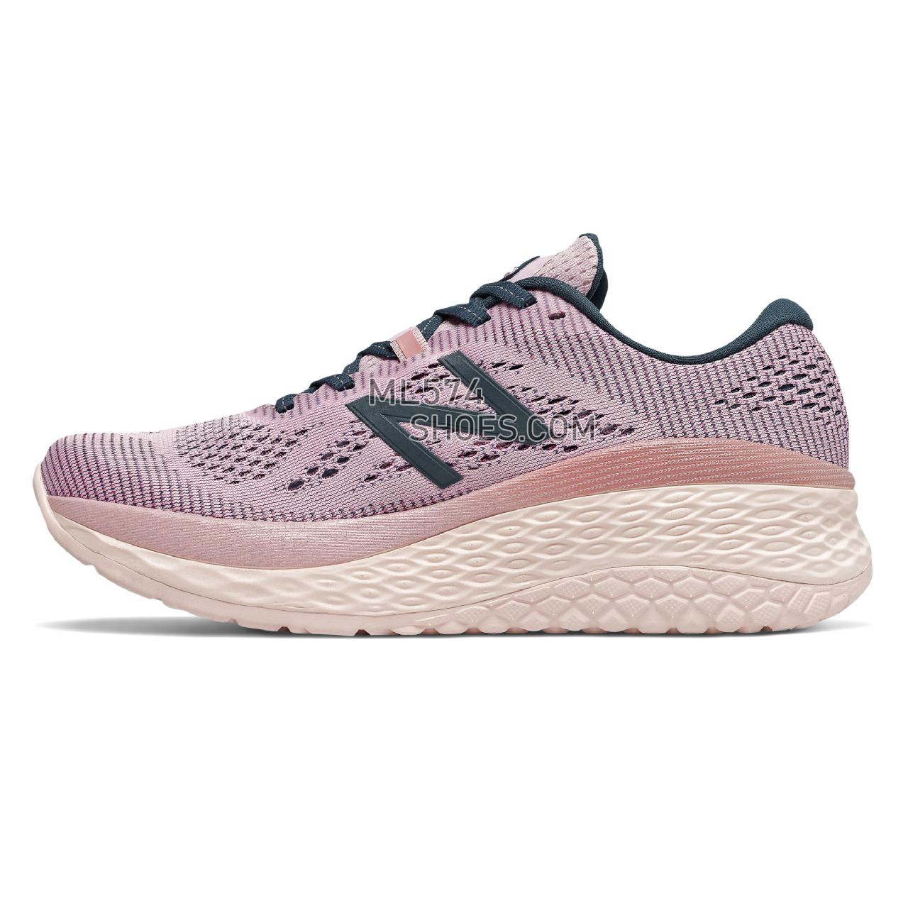 New Balance Fresh Foam More - Women's Neutral Running - Twilight Rose with Supercell and Oxygen Pink - WMORSO