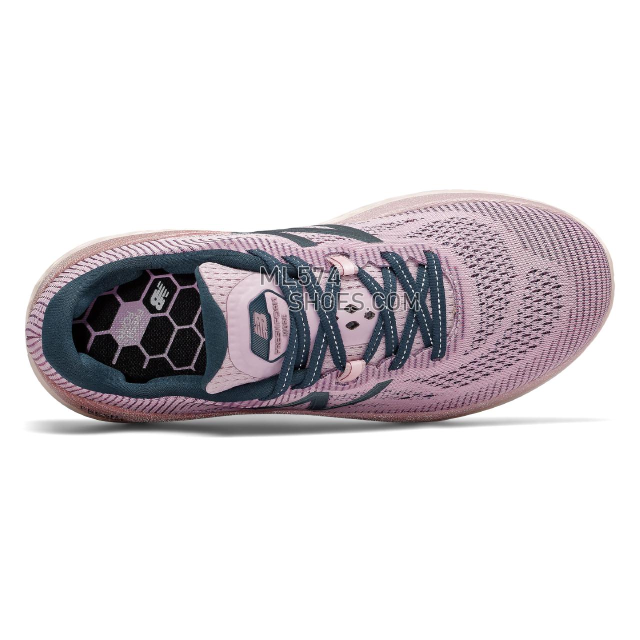 New Balance Fresh Foam More - Women's Neutral Running - Twilight Rose with Supercell and Oxygen Pink - WMORSO