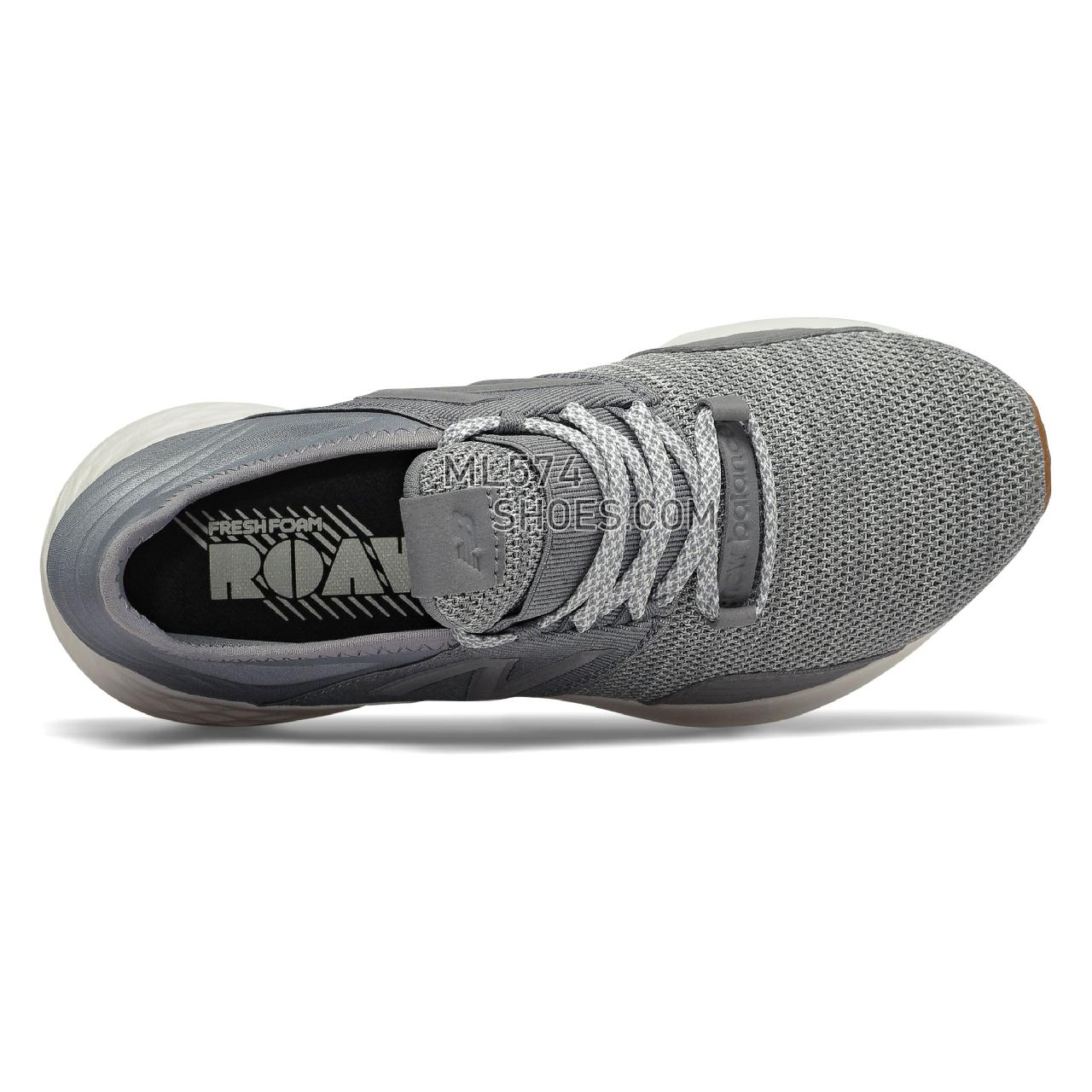 New Balance Fresh Foam Roav Knit - Women's Neutral Running - Gunmetal with Light Aluminum - WROAVKG