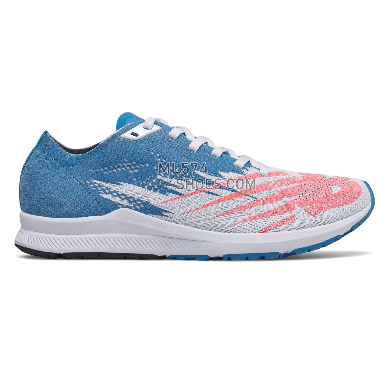 New Balance 1500v6 - Women's Neutral Running - Moon Dust with Vision Blue and Pink - W1500WB6