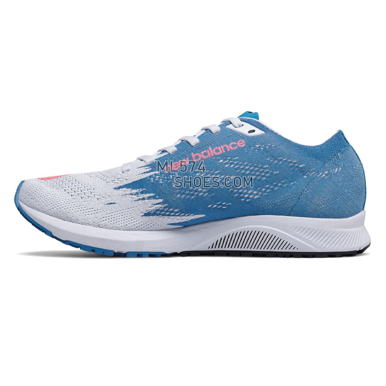 New Balance 1500v6 - Women's Neutral Running - Moon Dust with Vision Blue and Pink - W1500WB6