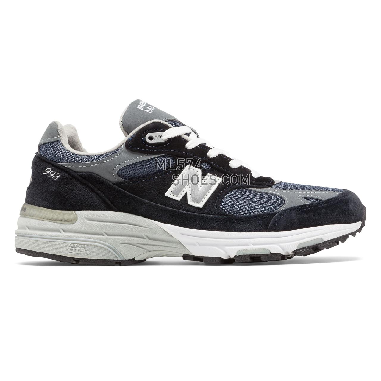 New Balance Made in US 993 - Women's Neutral Running - Natural Indigo with Grey - WR993NV