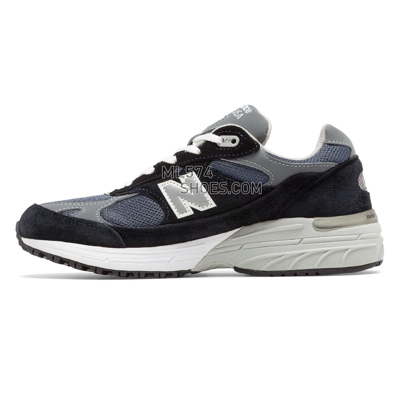 New Balance Made in US 993 - Women's Neutral Running - Natural Indigo with Grey - WR993NV