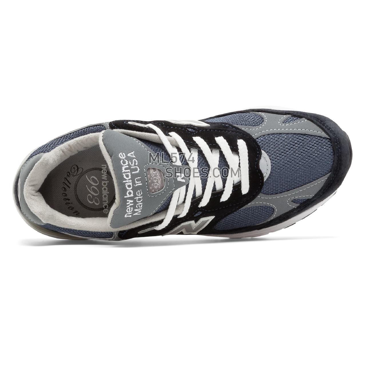 New Balance Made in US 993 - Women's Neutral Running - Natural Indigo with Grey - WR993NV