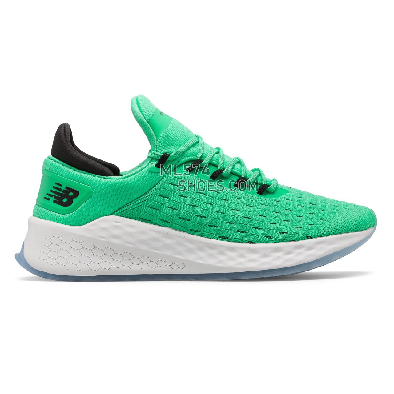 New Balance Fresh Foam Lazr v2 HypoKnit - Women's Neutral Running - Neon Emerald with Black - WLZHKLG2