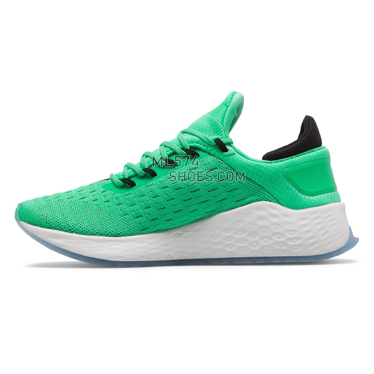 New Balance Fresh Foam Lazr v2 HypoKnit - Women's Neutral Running - Neon Emerald with Black - WLZHKLG2