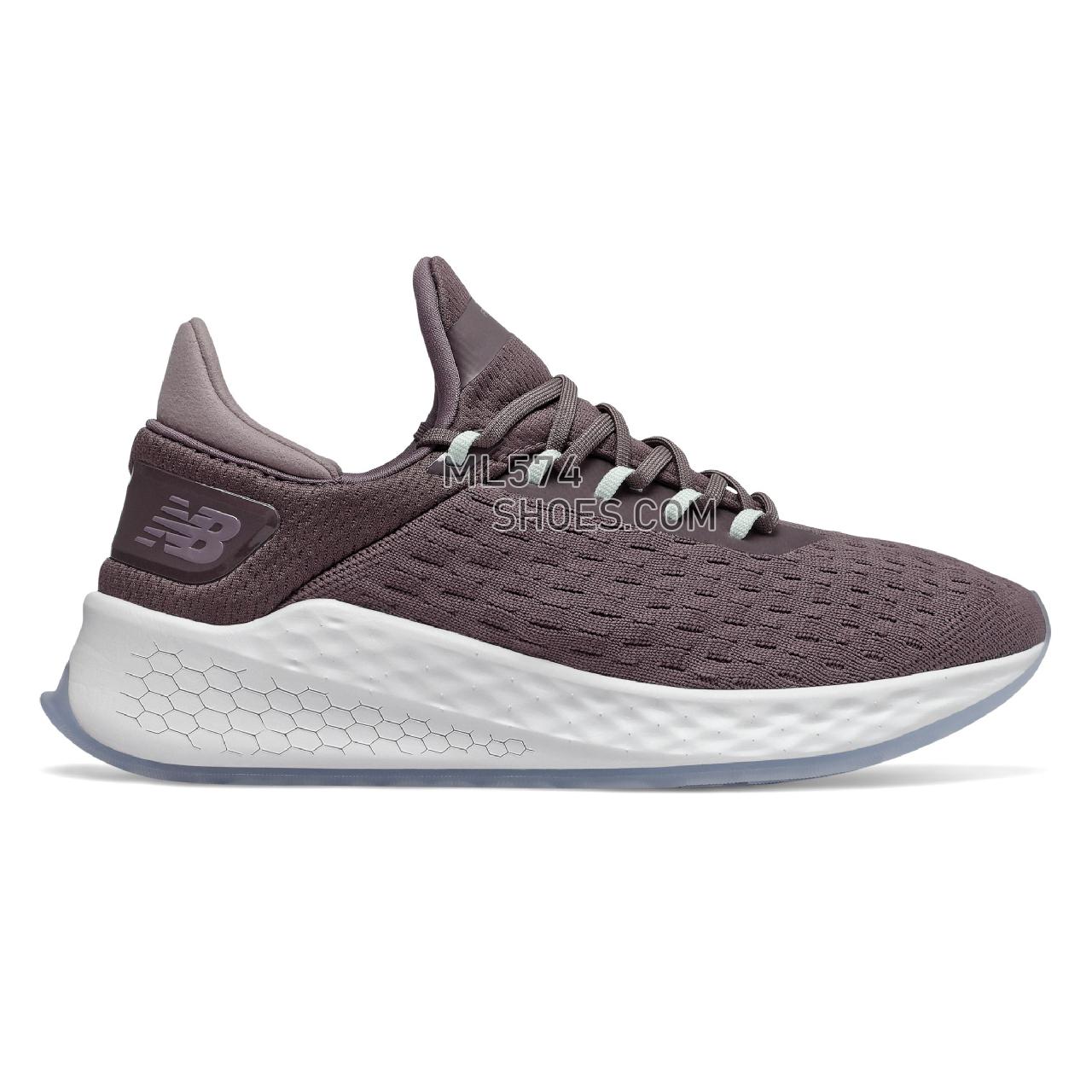 New Balance Fresh Foam Lazr v2 HypoKnit - Women's Neutral Running - Light Shale with Cashmere and Water Vapor - WLZHKLP2