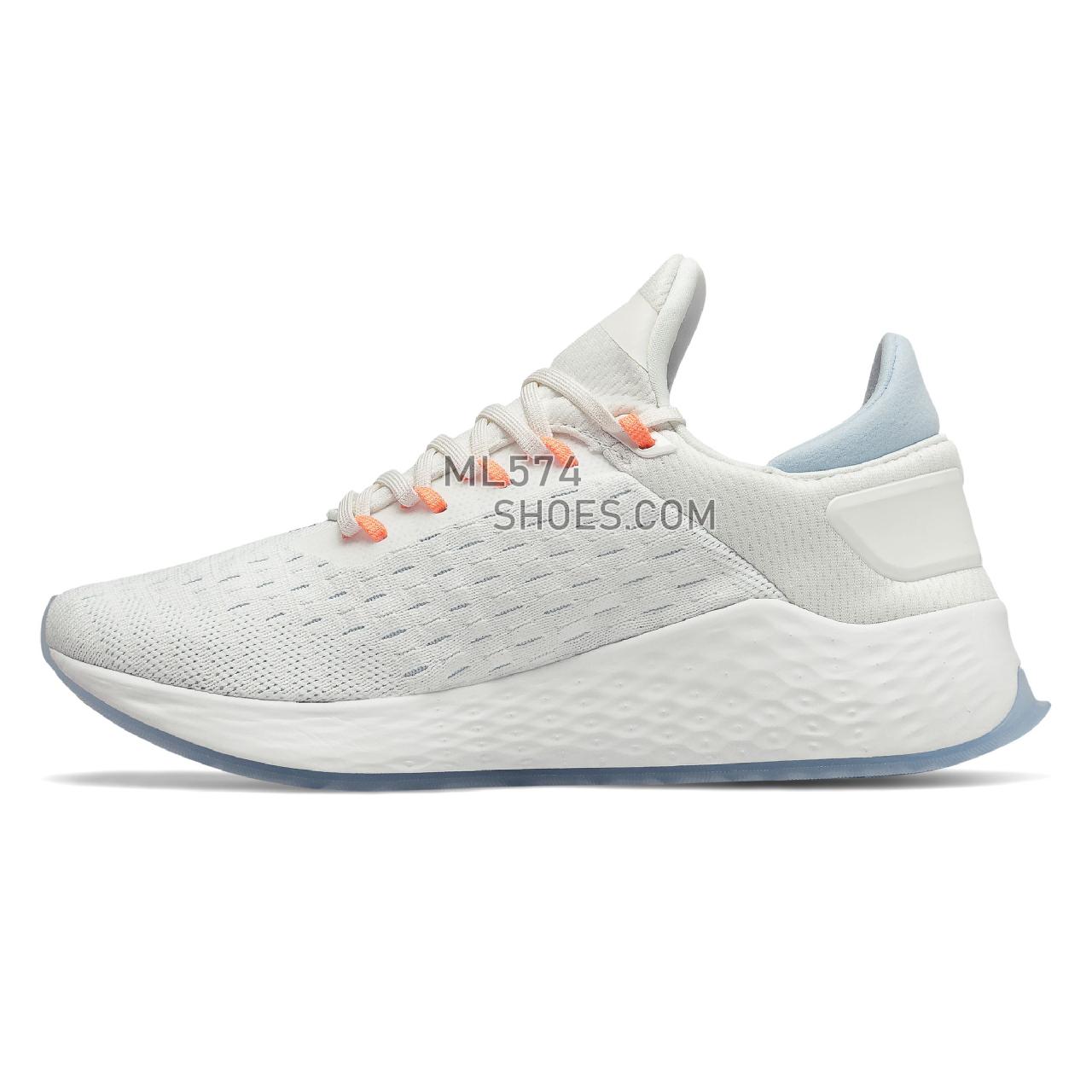 New Balance Fresh Foam Lazr v2 HypoKnit - Women's Neutral Running - Sea Salt with Air and Mango - WLZHKLS2