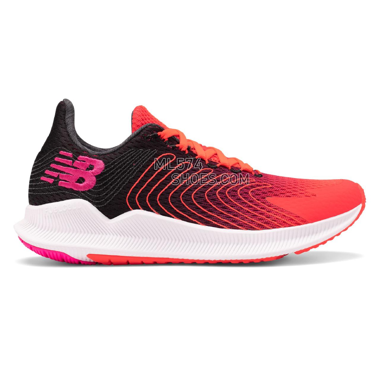 New Balance FuelCell Propel - Women's Neutral Running - Energy Red with Black and Peony - WFCPRBP1