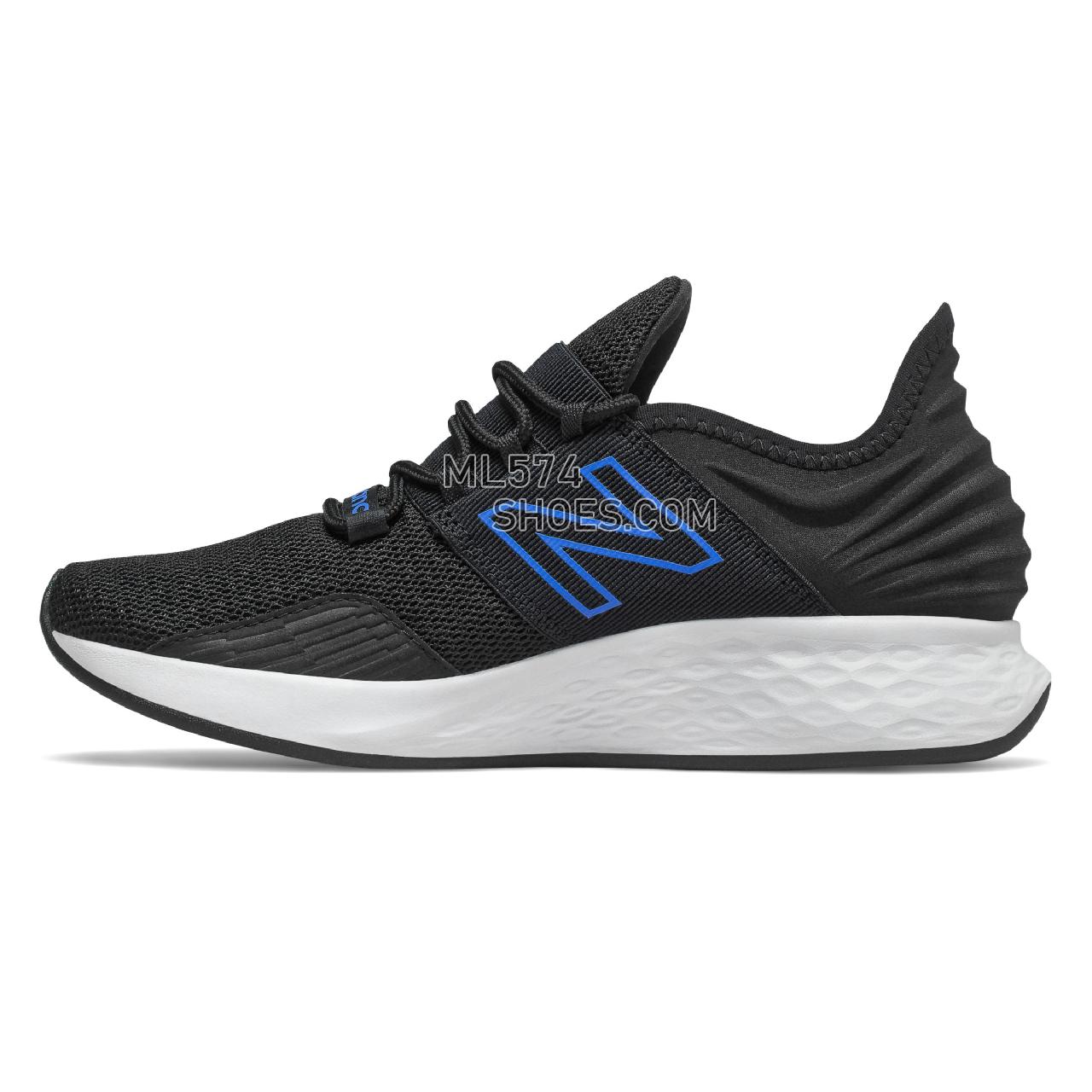 New Balance Fresh Foam Roav Boundaries - Women's Neutral Running - Black with Vivid Cobalt - WROAVBB