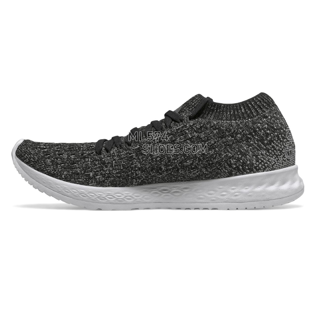 New Balance Fresh Foam Zante Solas - Women's Neutral Running - Black with Castlerock and White - WZANSBB