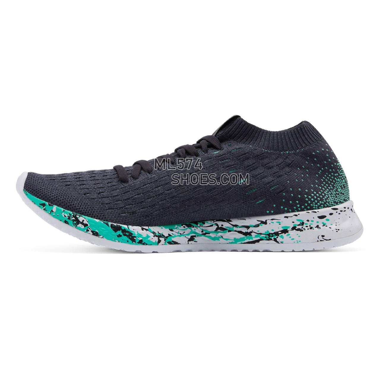 New Balance Fresh Foam Zante Solas London Collection - Women's Neutral Running - Orca with Neon Emerald - WZANSLN