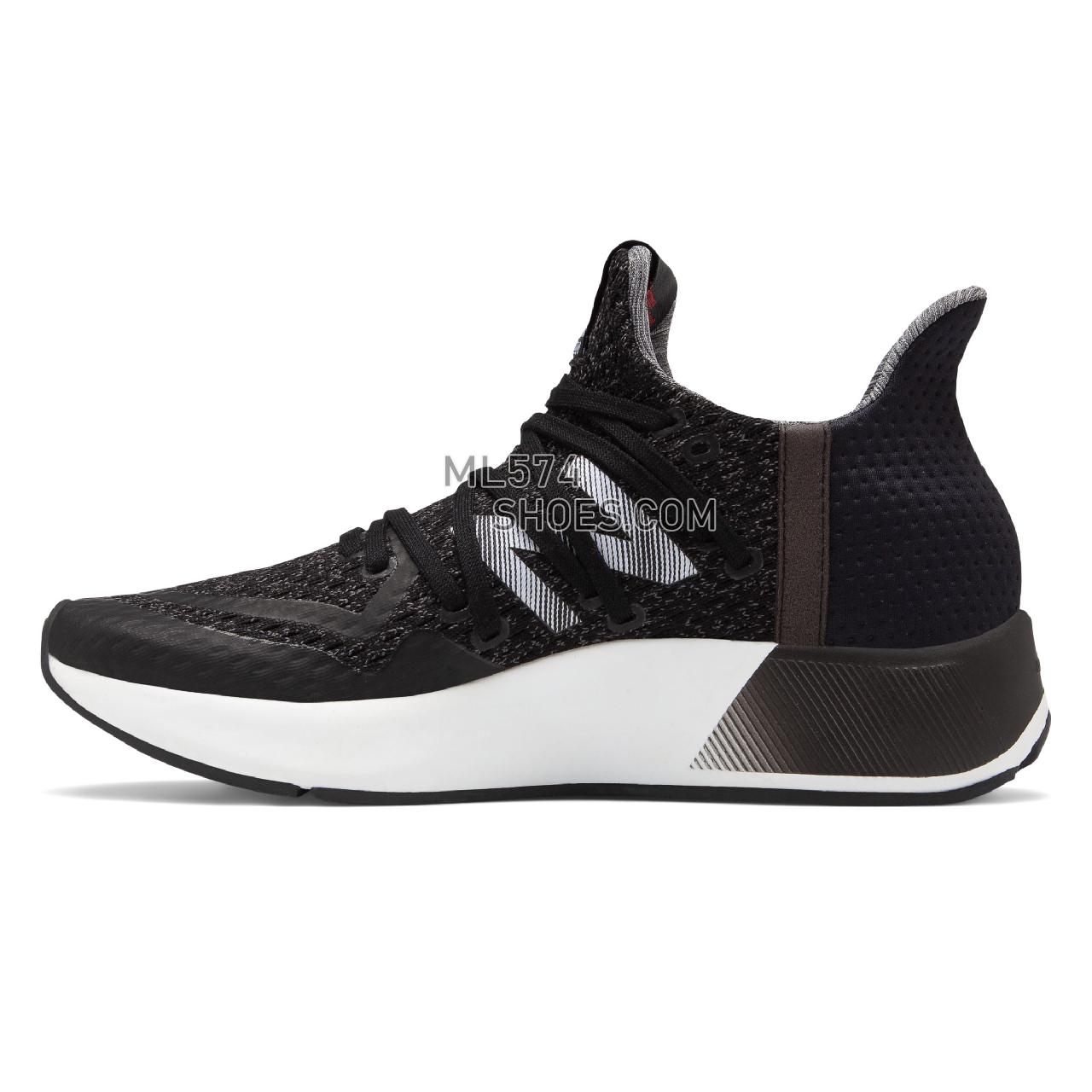 New Balance Cypher Run v2 - Women's Neutral Running - Black with White - WSRMCLB2