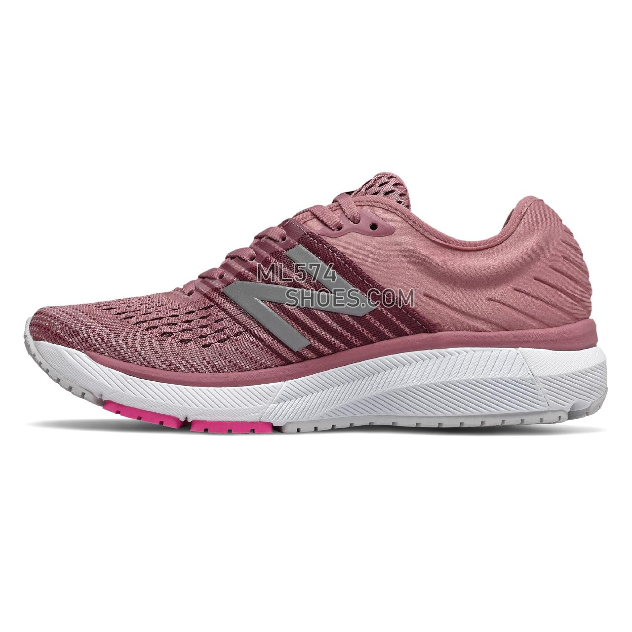 New Balance 860v10 - Women's Stability Running - Twilight Rose with Oxygen Pink and Peony - W860A10