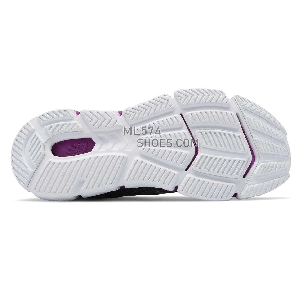 New Balance Rubix - Women's Stability Running - Lead with Voltage Violet and Steel - WRUBXGB