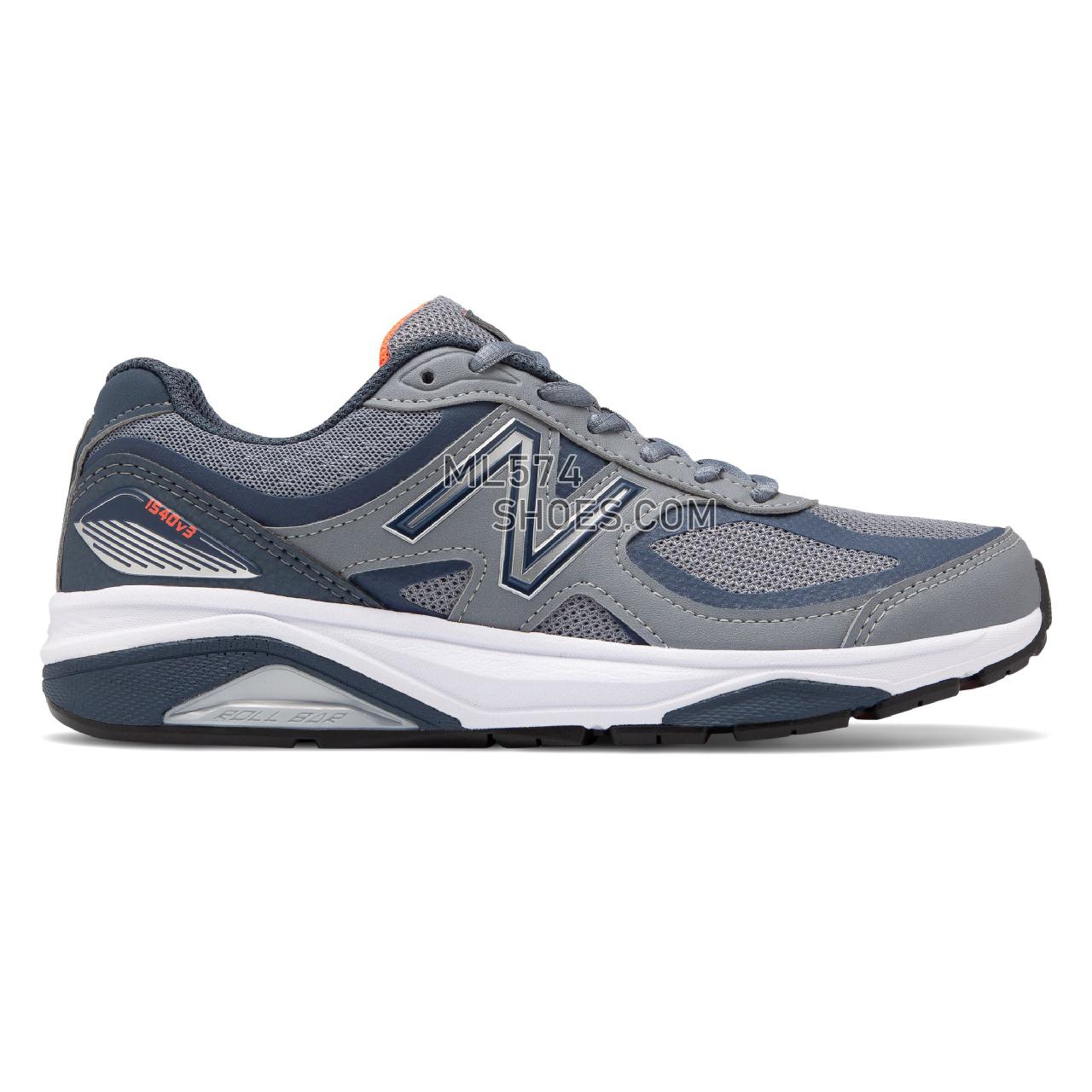 New Balance Made in US 1540v3 - Women's Motion Control Running - Gunmetal with Dragonfly - W1540GD3