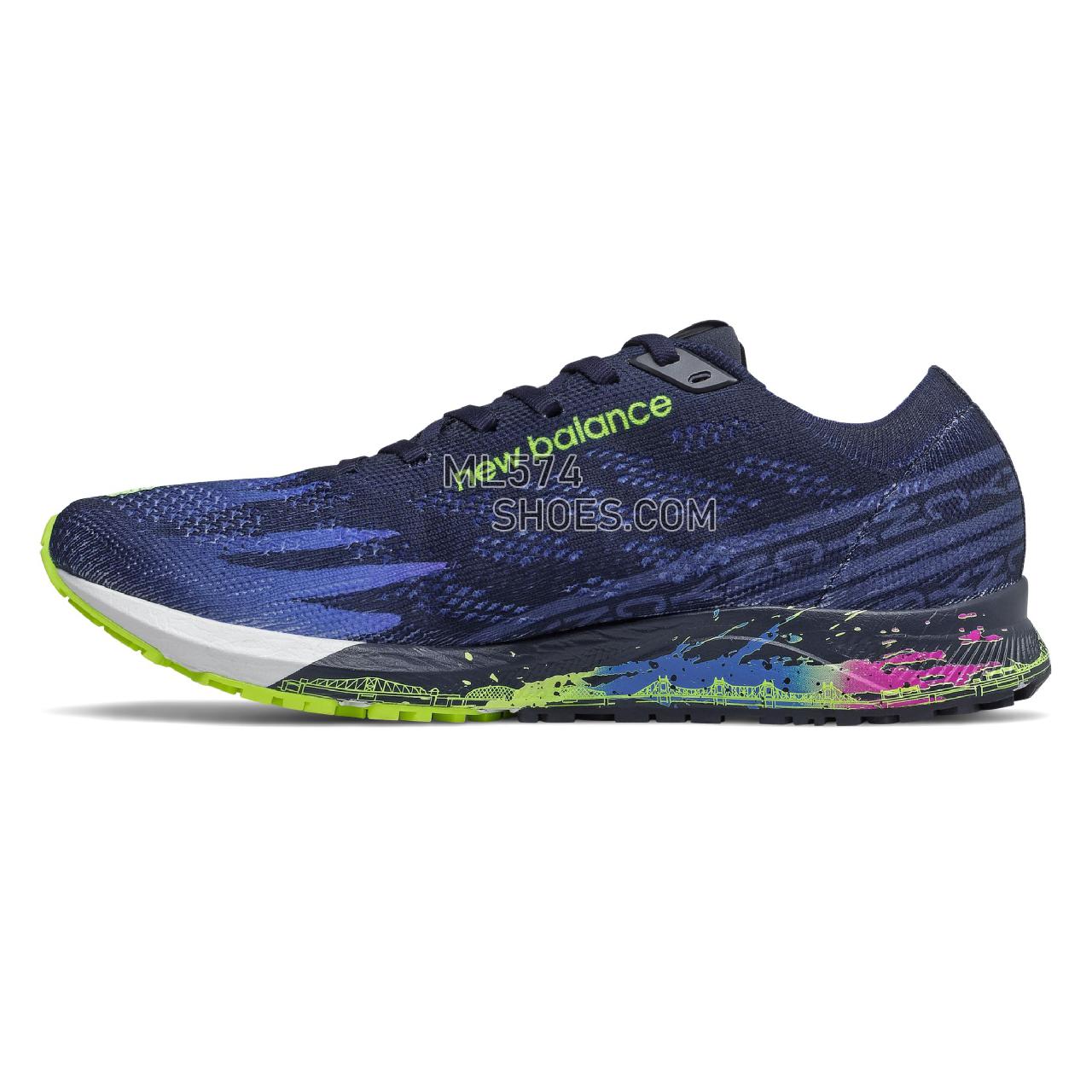 New Balance 1500v6 NYC Marathon - Women's Track Spikes And Cross Country - Eclipse with Hi Lite and Lapis Blue - W1500NY6