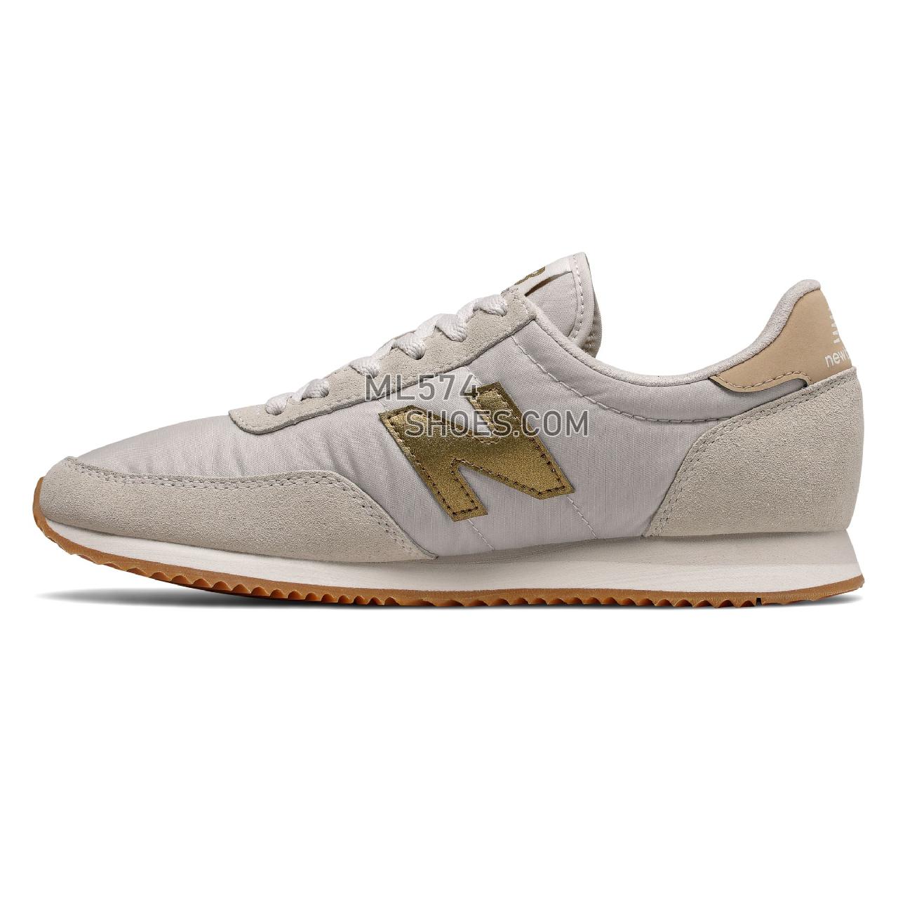 New Balance 720 - Women's Whats Trending - Sea Salt with Classic Gold - WL720AB
