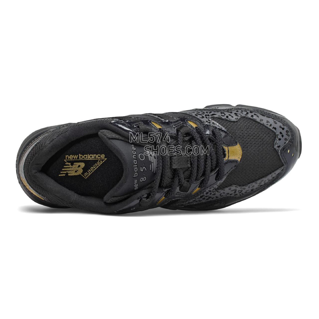 New Balance 850 - Women's Whats Trending - Black with Gold - WL850LBD