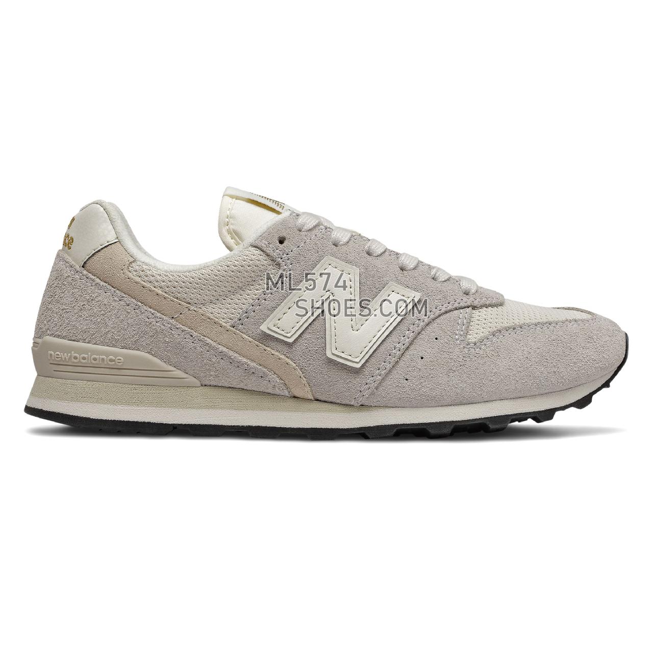 New Balance 996 - Women's Classic Sneakers - Angora with Sea Salt - WL996VHA