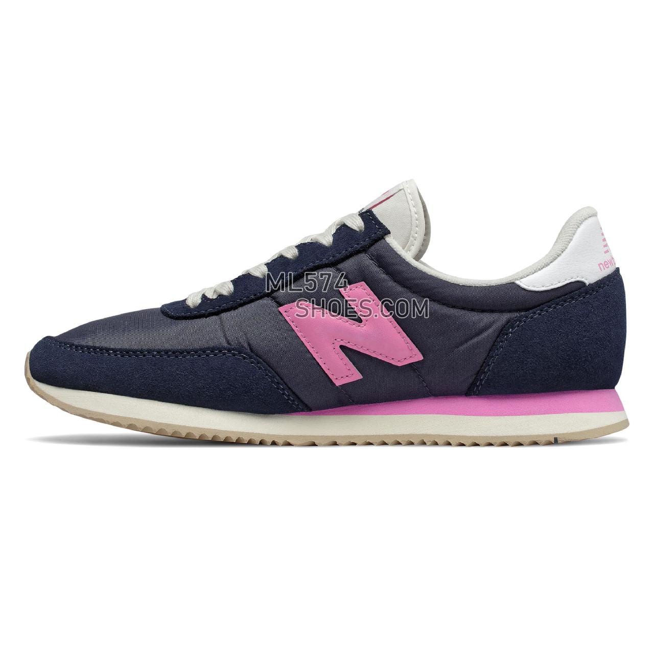 New Balance 720 - Women's Classic Sneakers - Natural Indigo with Desert Pink - WL720BB