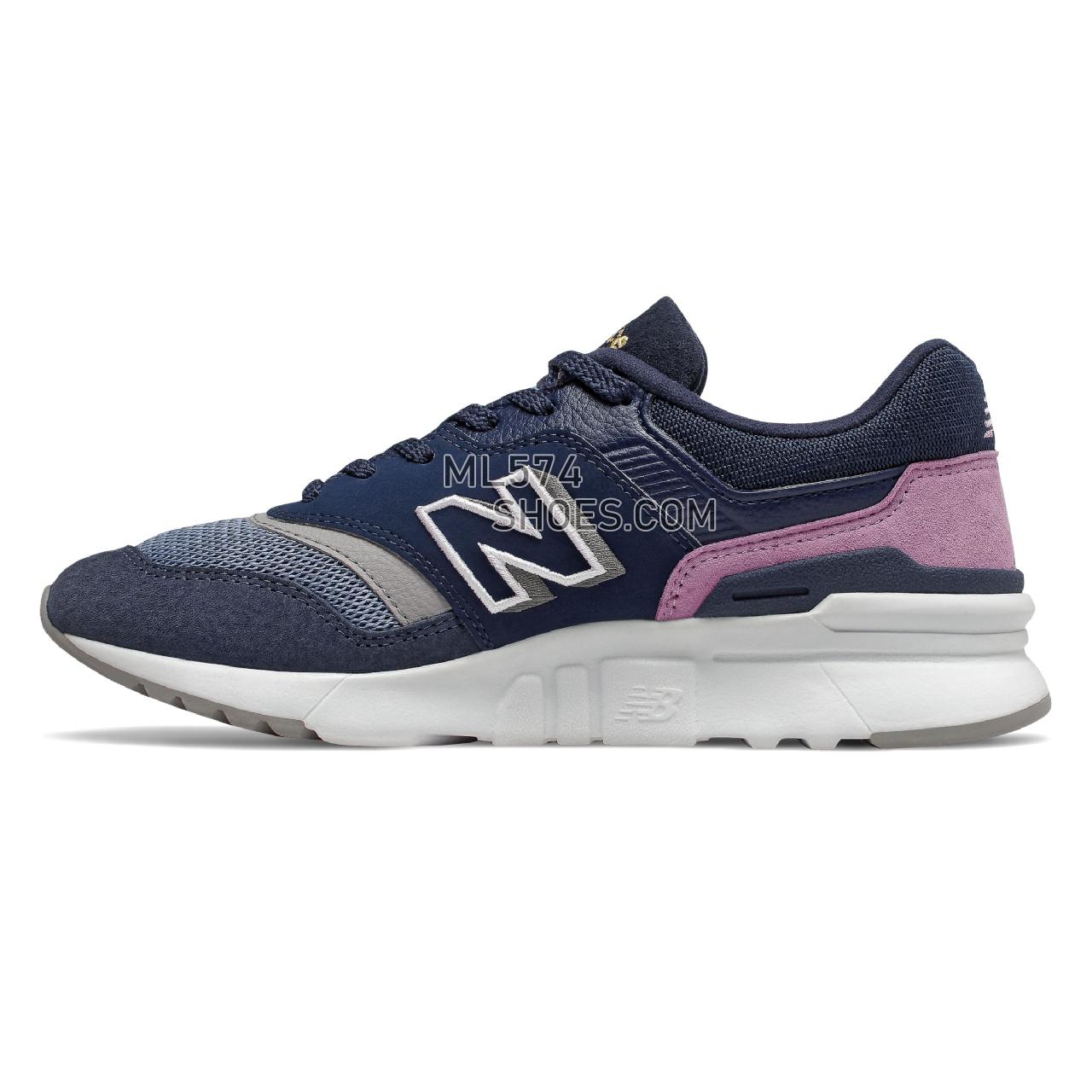 New Balance 997H - Women's Classic Sneakers - Natural Indigo with Dusty Cedar - CW997HAM